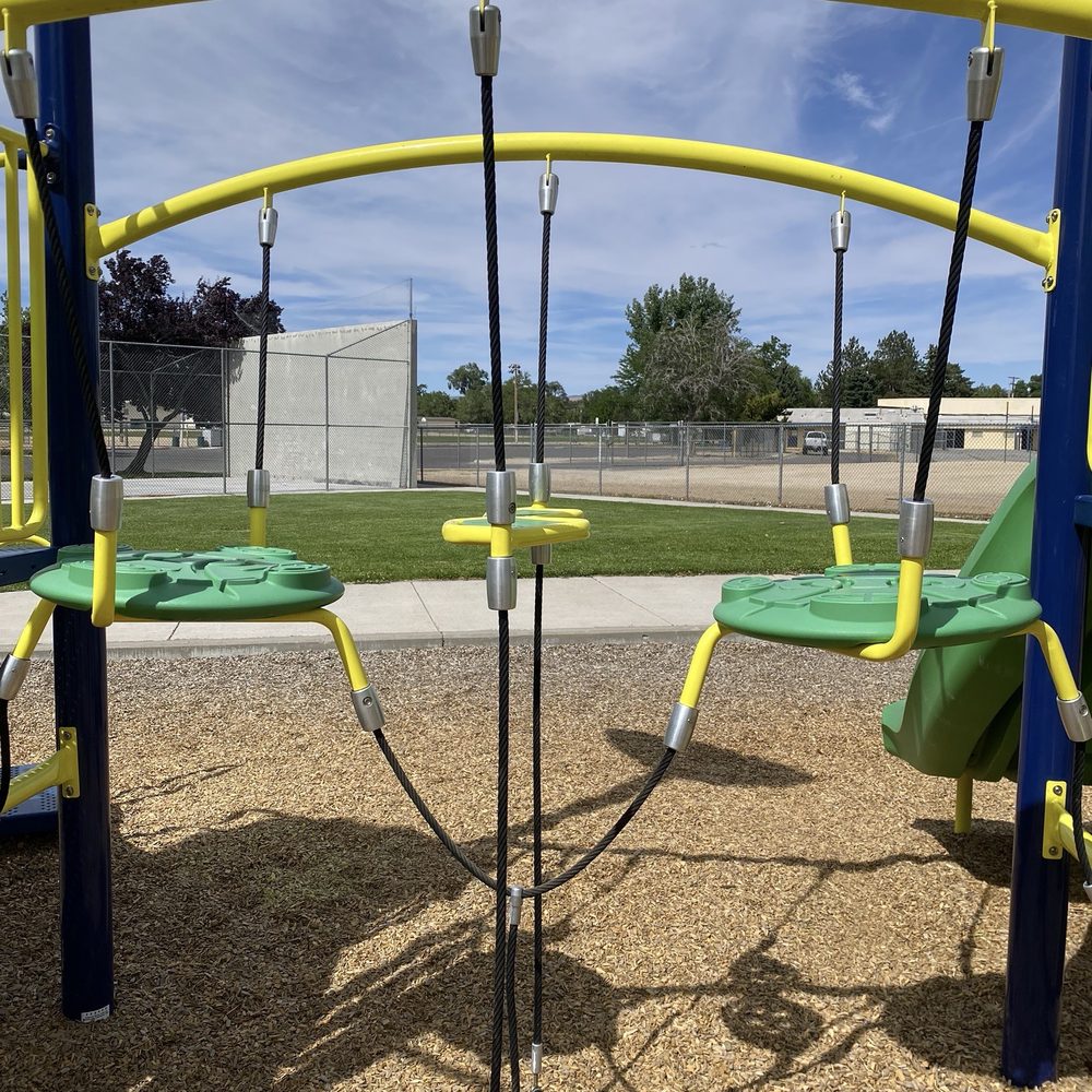 Poulakidas Park - One of the wobbly bridges. - Parks Near Me - Sparks, Nevada