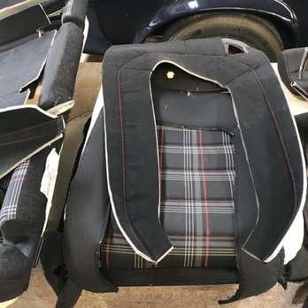 Silverado Upholstery - Rear back rests getting put back together - Furniture Reupholstery Near Me - Napa, California
