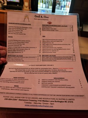 Menu photo 6 Cork & Cow Burlington, NC