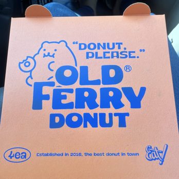 Old Ferry Donut - Cute box - Donuts Near Me - San Gabriel, California Old Ferry Donut - Cute box - Donuts Near Me - San Gabriel, California