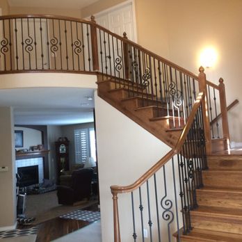 Ceric Hardwood Floors - a staircase in a home - Flooring Near Me - Denver, Colorado Ceric Hardwood Floors - a staircase in a home - Flooring Near Me - Denver, Colorado