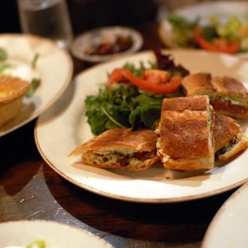 Jadis - Goat cheese, sun-dried tomato, pesto sandwich $10 - French Near Me - New York, New York Jadis - Goat cheese, sun-dried tomato, pesto sandwich $10 - French Near Me - New York, New York