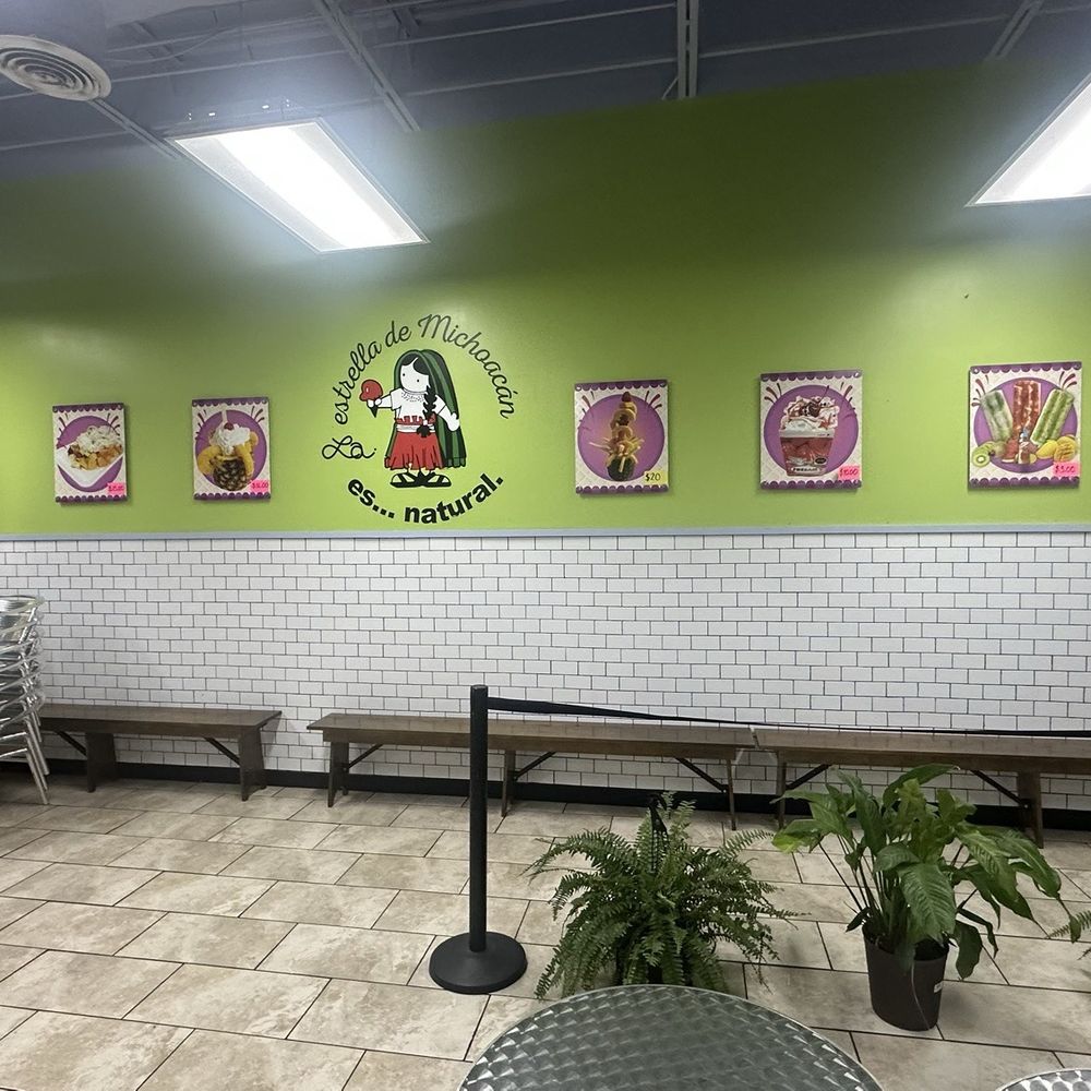 Paletria La Estrella Michoccan - Inside - Ice Cream & Frozen Yogurt Near Me - Forest Park, Georgia Paletria La Estrella Michoccan - Inside - Ice Cream & Frozen Yogurt Near Me - Forest Park, Georgia