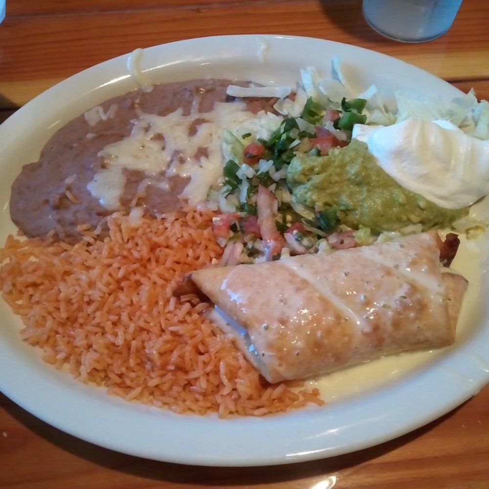 El Tapatio Mexican Restaurant - Chimichanga lunch special (Beef) - Mexican Near Me - Manhattan, Kansas El Tapatio Mexican Restaurant - Chimichanga lunch special (Beef) - Mexican Near Me - Manhattan, Kansas