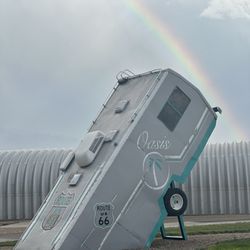 Oasis RV Resort & Cottages - Rv and rainbow