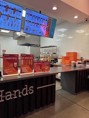 Two Hands Corn Dogs KATY by null