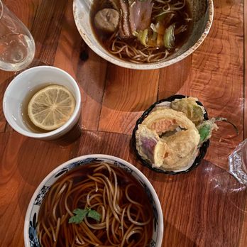 Kamonegi - toddy, duck and vegetable tempura nanban - Japanese Near Me - Seattle, Washington