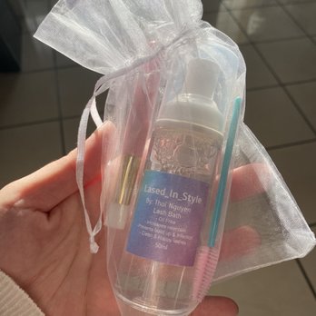 Lashed_In_Style - Thoi's cute after care kit! Comes with a lash cleanser, brush, and a spooly. - Eyelash Service Near Me - Pleasant Hill, California Lashed_In_Style - Thoi's cute after care kit! Comes with a lash cleanser, brush, and a spooly. - Eyelash Service Near Me - Pleasant Hill, California