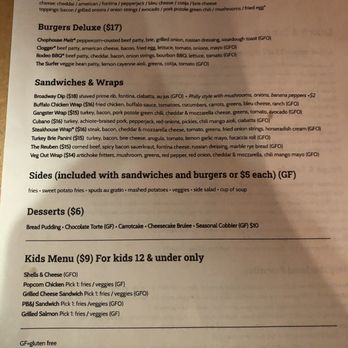 The Hornet - Food Menu (side 2) - American Near Me - Denver, Colorado The Hornet - Food Menu (side 2) - American Near Me - Denver, Colorado