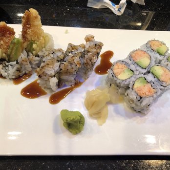 Asian Kitchen & Sushi Bar - Lunch special, any two rolls. Shrimp Tempura and Spicy Crab Avocado - Asian Fusion Near Me - Carmel, Indiana Asian Kitchen & Sushi Bar - Lunch special, any two rolls. Shrimp Tempura and Spicy Crab Avocado - Asian Fusion Near Me - Carmel, Indiana
