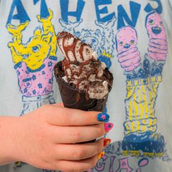 Treehouse Kid and Craft - Treathouse fav cone!