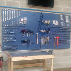 Gearhead Workspace - Workbay Tool Wall