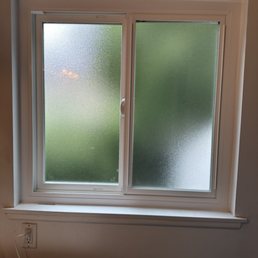 New bathroom window