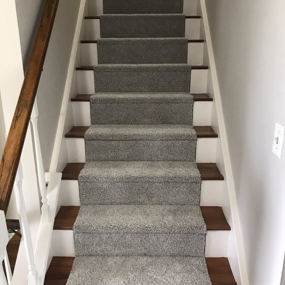 Carpet on the stairs Carpet on the stairs