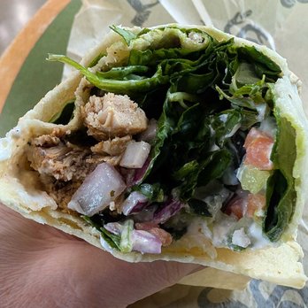 Pita Pit - Pita interior - funny, this pic has more chicken that the rest of the meal did. - Sandwiches Near Me - Vancouver, Washington Pita Pit - Pita interior - funny, this pic has more chicken that the rest of the meal did. - Sandwiches Near Me - Vancouver, Washington