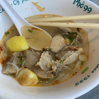 Pho 99 - Chicken meat pho. - Vietnamese Near Me - New Westminster, British Columbia