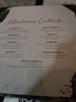 Menu photo 3 The Wilder Fort Lauderdale, FL Menu photo 3 The Wilder Fort Lauderdale, FL