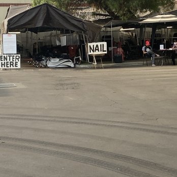 Royal Nails - Out back where they are set up - Nail Salons Near Me - Bakersfield, California