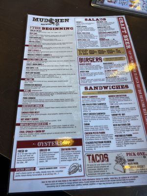 Menu photo 2 MudHen Brewing Company Wildwood, NJ Menu photo 2 MudHen Brewing Company Wildwood, NJ