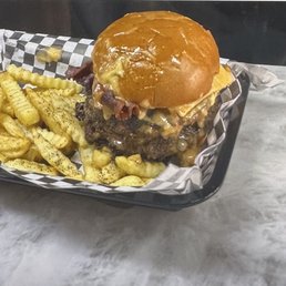 GAF LOADED DOUBLE AND SEASON FRIES I COULDN'T STOP EATING THE FRIES! GAF LOADED DOUBLE AND SEASON FRIES I COULDN'T STOP EATING THE FRIES!