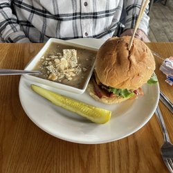 The Boathouse - Burger and seafood chowder
