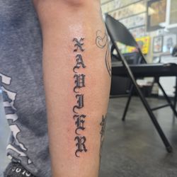 The Yellow Rose Tattoo Club - My grandson's name.