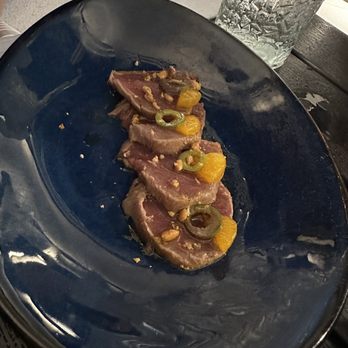 Primo Waterfront - Tuna crudo - Italian Near Me - Newburgh, New York Primo Waterfront - Tuna crudo - Italian Near Me - Newburgh, New York