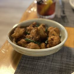 Lufu Nola - Peri-Peri Crispy Gobi and Darjeeling Old Fashioned