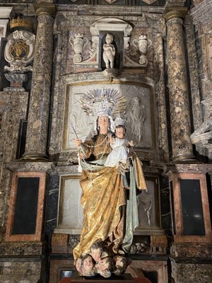 Photo of Cathedral de Sevilla - Seville, SE, ES. More creepy baby heads at the base