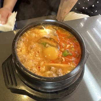 Tofu Plus - mushroom soon tofu soup - Korean Near Me - Cupertino, California Tofu Plus - mushroom soon tofu soup - Korean Near Me - Cupertino, California