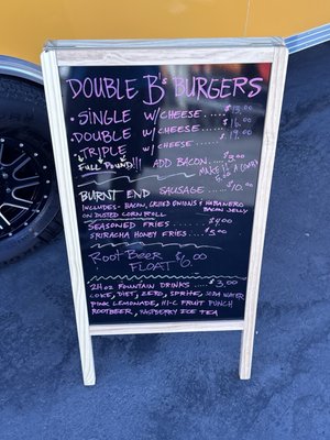 Menu photo 2 Double B's Burgers Modesto, CA Menu photo 2 Double B's Burgers Modesto, CA