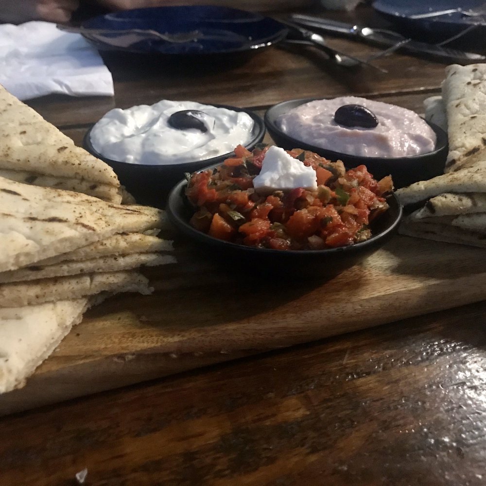 Metro Oyster Bar - Pitta bread + dips - Seafood Near Me - Adelaide, SA Metro Oyster Bar - Pitta bread + dips - Seafood Near Me - Adelaide, SA