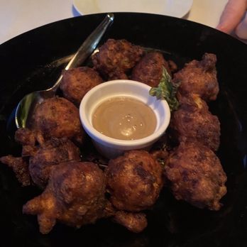 Yellow Dog Cafe - Conch Fritters highly recommend! - Seafood Near Me - Malabar, Florida Yellow Dog Cafe - Conch Fritters highly recommend! - Seafood Near Me - Malabar, Florida