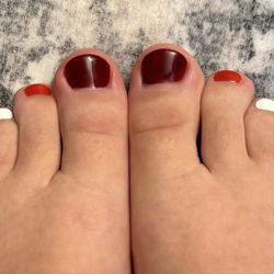 Blue Skies Nail Spa - Beautiful fall pedicure