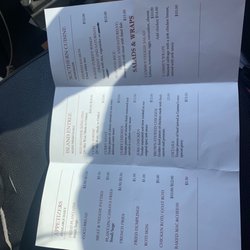 Camme's International Food and Grocery - Menu
