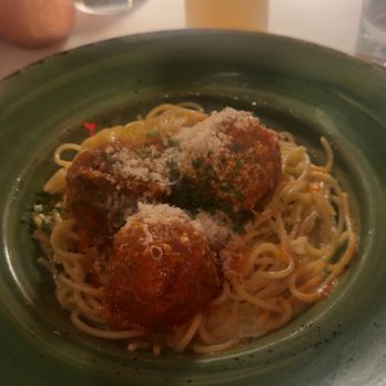 La Bohème - Wagyu spaghetti meatballs - New American Near Me - West Hollywood, California La Bohème - Wagyu spaghetti meatballs - New American Near Me - West Hollywood, California