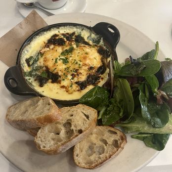 Sardine - baked creamed eggs - French Near Me - Madison, Wisconsin