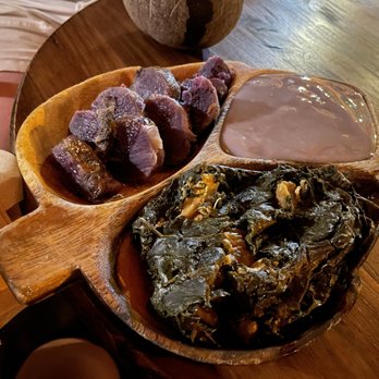 Kanaka Kava - laulau poi and sweet potatos - Hawaiian Near Me - Kailua-Kona, Hawaii