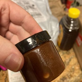 Twisted Dough - Example of a jar with leaked product. - Specialty Food Near Me - Jonesboro, Arkansas