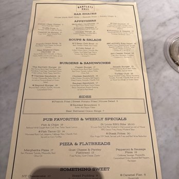 Bartlett Hall - Food Menu - Breweries Near Me - San Francisco, California