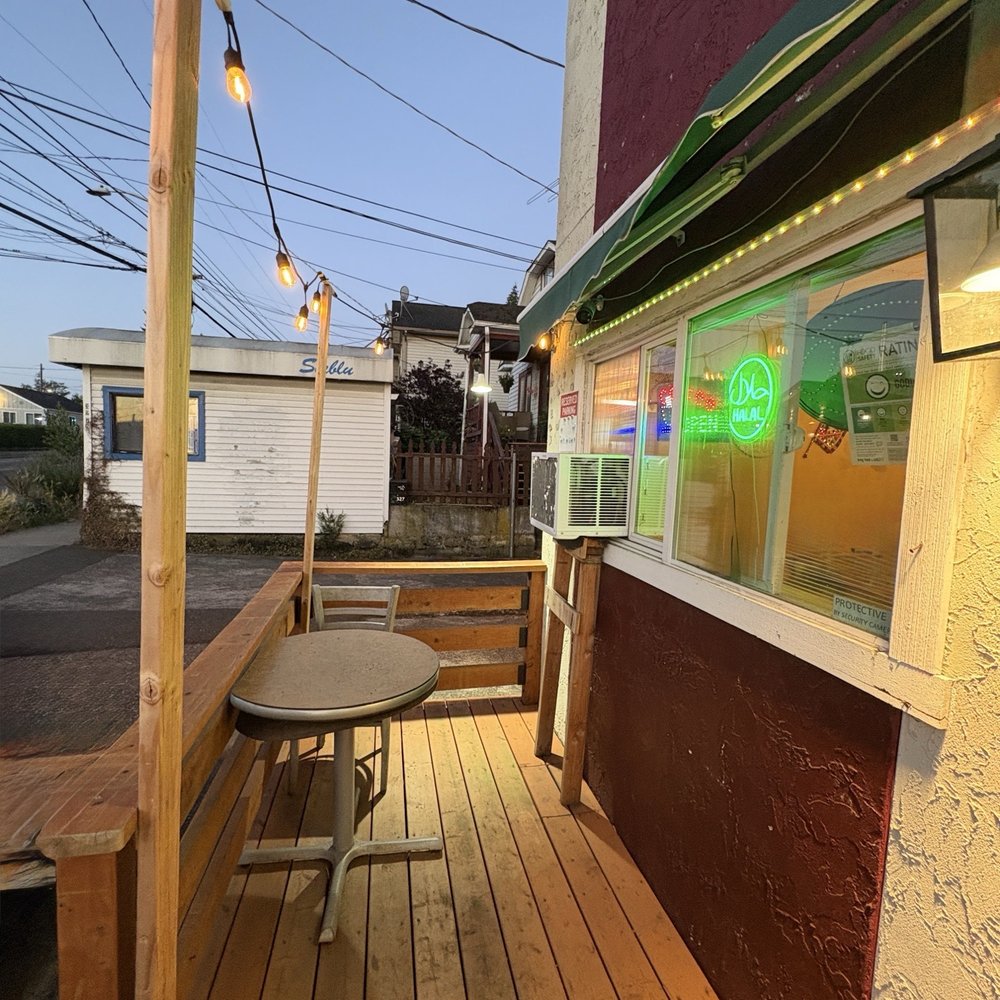 Noor Bakery - Outdoor seating is a must during these beautiful summer months! - Halal Near Me - Seattle, Washington Noor Bakery - Outdoor seating is a must during these beautiful summer months! - Halal Near Me - Seattle, Washington