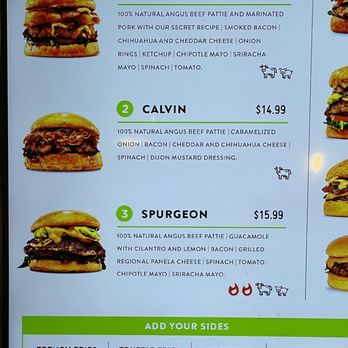 The Food Box - Burger menu 1/3 - Burgers Near Me - San Diego, California
