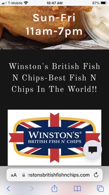 Winston's British Fish N Chips - Battle Ground by null