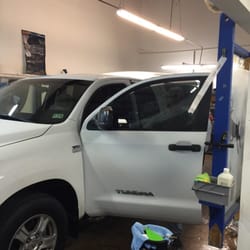 All Star Auto Tinting - Bubba doing his best.