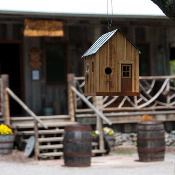 Amis Mill Eatery - lots of birdhouses everywhere - Southern Near Me - Rogersville, Tennessee
