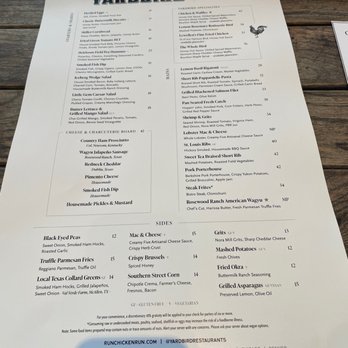 Yardbird - Menu - Southern Near Me - Dallas, Texas Yardbird - Menu - Southern Near Me - Dallas, Texas