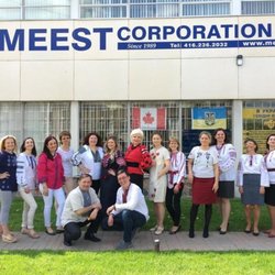 Meest - Team of Meest Corporation Inc. on Vyshyvanka Day in Toronto, 2017