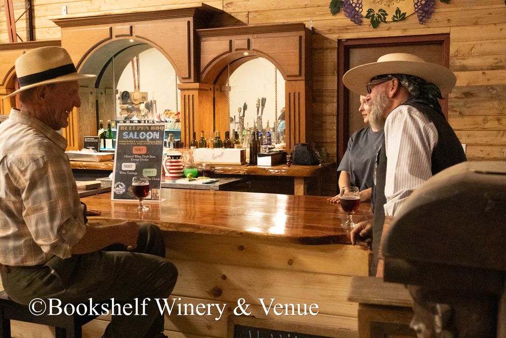Bookshelf Winery and Venue Logo