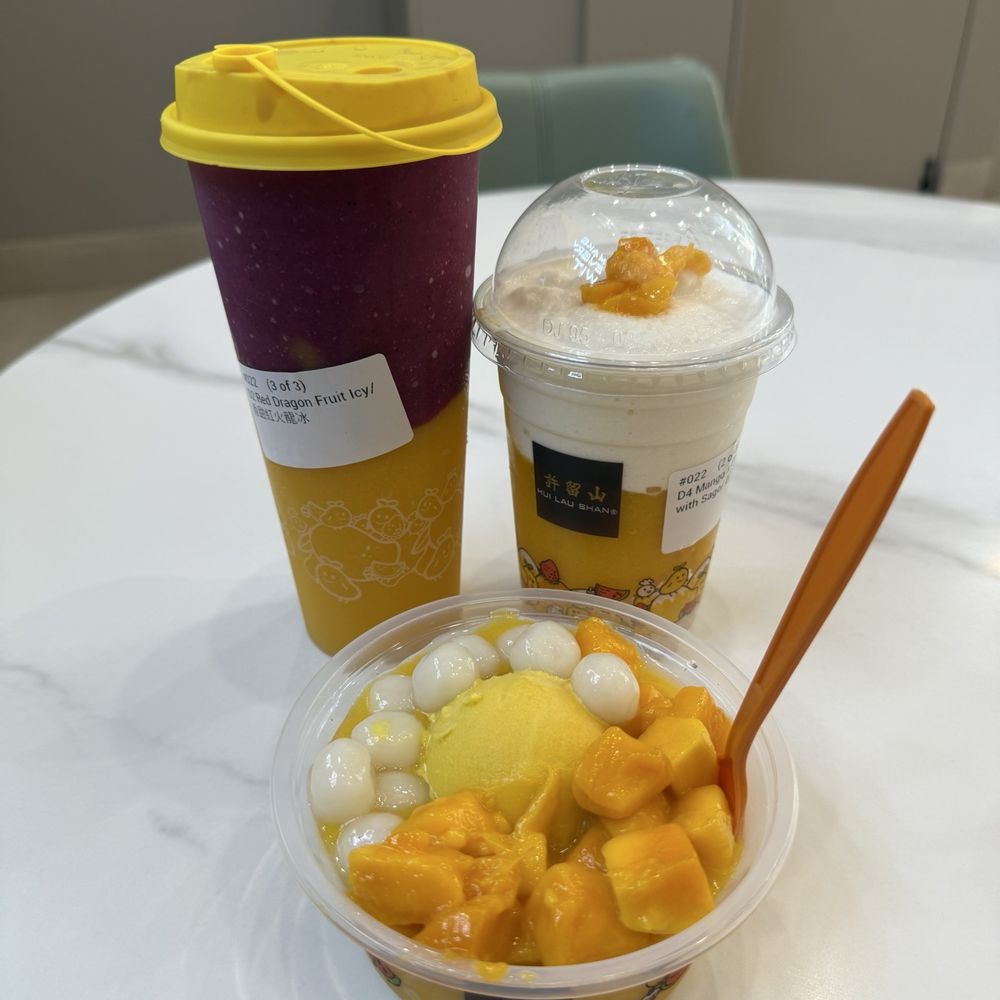A4. Mango Chewy Ball A4. A5. Mango Coconut Duo Mix A5. Mango D2. Red Dragon Fruit Icy D2. *Seasonal*