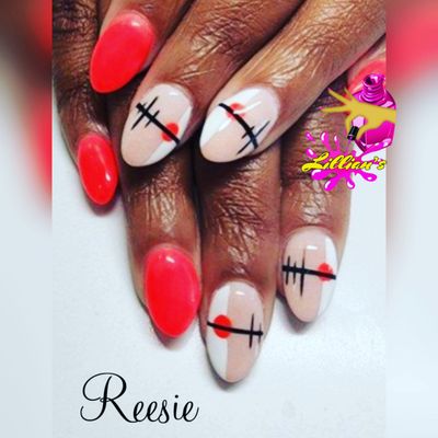 Photo of Lillian's Nails - New Carrollton, MD, US. Nails by Reesie